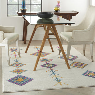 Nourison Passion PSN46 Ivory/Multi Area Rug