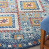 Nourison Passion PSN47 Blue/Multicolor Area Rug