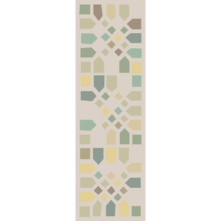 Surya Peerpressure PSR-7002 Moss Area Rug by Mike Farrell 2'6'' x 8' Runner