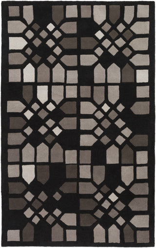 Surya Peerpressure PSR-7014 Charcoal Area Rug by Mike Farrell 5' x 8'