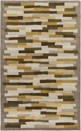 Surya Peerpressure PSR-7017 Gold Area Rug by Mike Farrell 5' x 8'