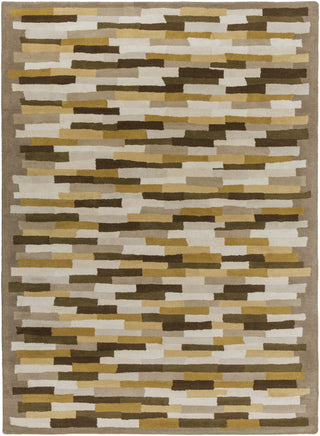 Surya Peerpressure PSR-7017 Gold Area Rug by Mike Farrell 8' x 11'