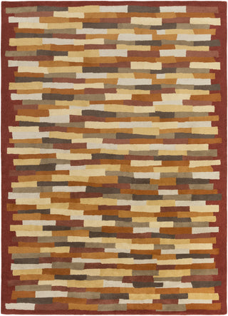 Surya Peerpressure PSR-7018 Burgundy Area Rug by Mike Farrell 8' x 11'