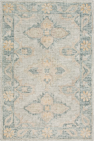 Surya Piastrella PST-2300 Ice Blue Teal Beige Taupe Sea Foam Dark Green Cream Wheat Area Rug main image