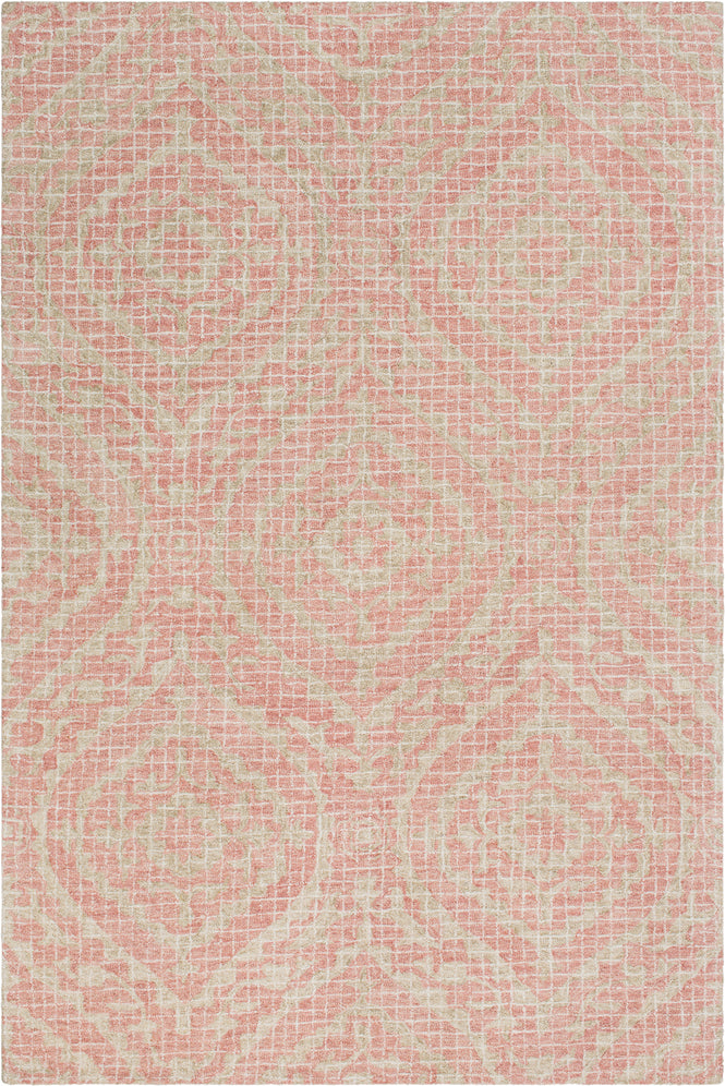 Surya Piastrella PST-2302 Coral Olive White Cream Area Rug main image