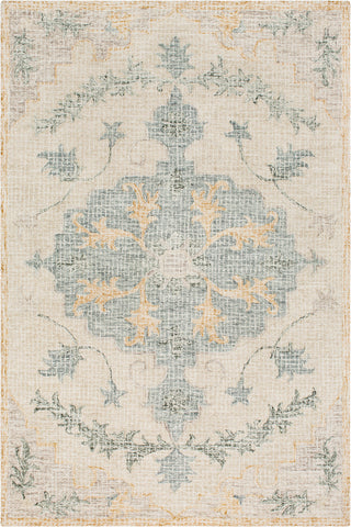 Surya Piastrella PST-2307 Medium Gray Teal Khaki Cream Sea Foam Dark Green Wheat Area Rug main image