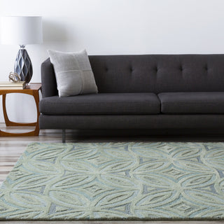 Surya Perspective PSV-33 Moss Hand Tufted Area Rug Roomscene