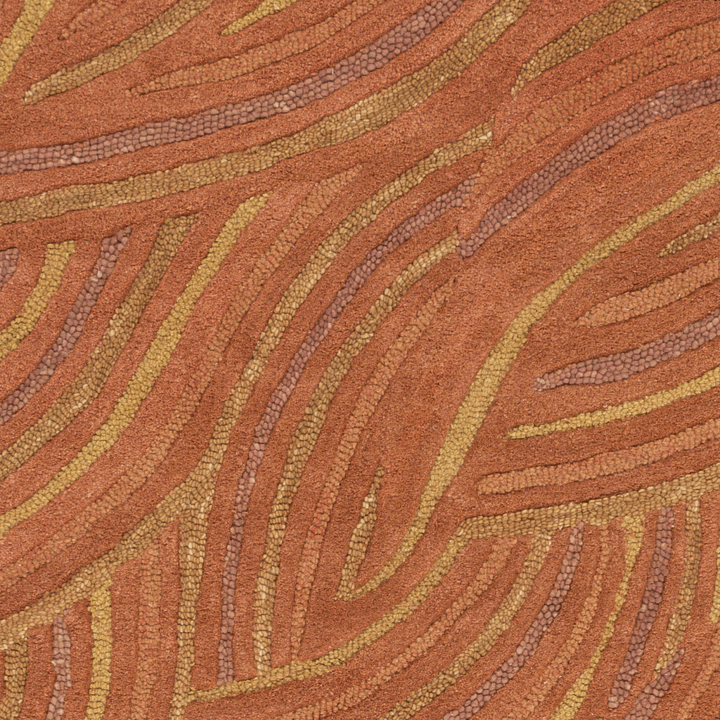 Surya Perspective PSV-37 Rust Hand Tufted Area Rug Sample Swatch