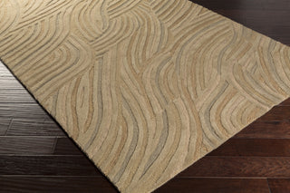 Surya Perspective PSV-38 Beige Hand Tufted Area Rug 5x8 Corner