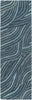 Surya Perspective PSV-39 Teal Area Rug 2'6'' x 8' Runner