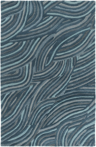 Surya Perspective PSV-39 Teal Area Rug 5' x 8'