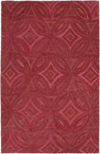 Surya Perspective PSV-42 Cherry Area Rug 5' x 8'