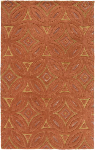 Surya Perspective PSV-44 Rust Area Rug 5' x 8'