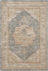 Nourison Petra PTR06 Ivory Blue Area Rug Detail Image