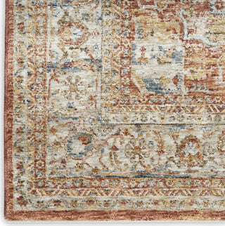 Nourison Petra PTR06 Ivory/Multi Area Rug Corner Image