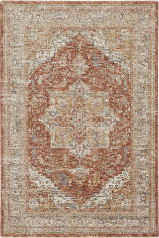 Nourison Petra PTR06 Ivory/Multi Area Rug Detail Image