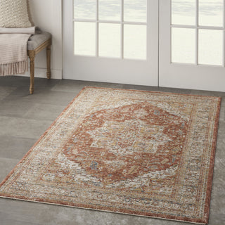 Nourison Petra PTR06 Ivory/Multi Area Rug Detail Image