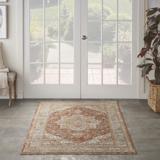 Nourison Petra PTR06 Ivory/Multi Area Rug Detail Image