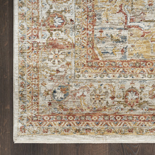 Nourison Petra PTR06 Iv/Rust Area Rug Room Image