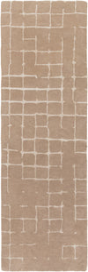 Surya Pursuit PUT-6001 Taupe Area Rug by Mike Farrell 2'6'' x 8' Runner