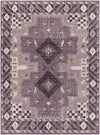 Surya Pazar PZR-6002 Eggplant Hand Knotted Area Rug 8' X 11'