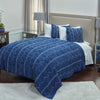 Rizzy BQ4171 Sawyer Indigo Bedding Lifestyle Image