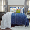 Rizzy BQ4171 Sawyer Indigo Bedding main image