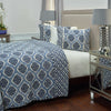 Rizzy BQ4212 Gemma Navy Bedding Lifestyle Image