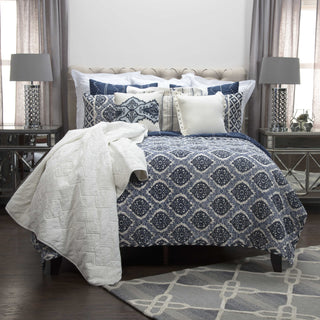 Rizzy BQ4212 Gemma Navy Bedding main image