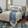 Rizzy BQ4234 Alice Light Brown Bedding Lifestyle Image