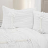 Rizzy BQ4332 Aiyana White Bedding Lifestyle Image