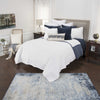 Rizzy BQ4517 Arwen White Bedding Lifestyle Image