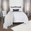 Rizzy BQ4542 Rappaport White Bedding main image