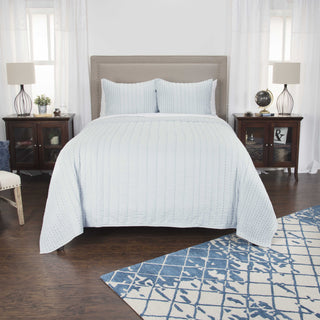 Rizzy BQ4561 Ventrice White Bedding main image