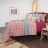 Rizzy BQ4570 Lilou Red Bedding Lifestyle Image