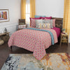 Rizzy BQ4570 Lilou Red Bedding Lifestyle Image