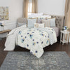 Rizzy BQ4587 Catrine White Bedding Lifestyle Image