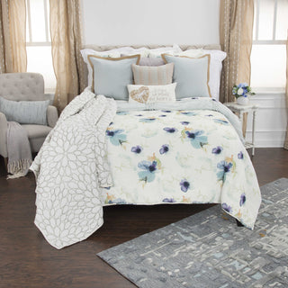 Rizzy BQ4587 Catrine White Bedding main image