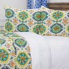 Rizzy BQ4619 Franky Green Bedding Lifestyle Image