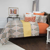 Rizzy BQ4621 Tommy Gray Bedding Lifestyle Image