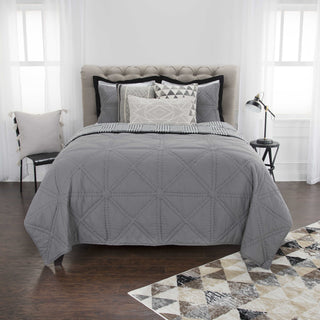 Rizzy BQ4833 Simpson Grey Gray Bedding main image