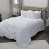 Rizzy BT1058 Hush White Bedding Lifestyle Image