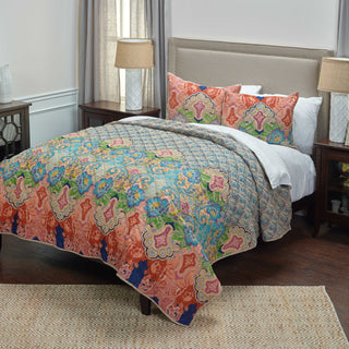 Rizzy BT1234 Rhapsodille Blue Bedding Lifestyle Image