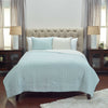 Rizzy BT1407 Gracie Blue Ivory Bedding Lifestyle Image
