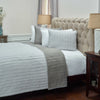 Rizzy BT1408 Gracie Charcoal Dark Gray Light Bedding Lifestyle Image Feature