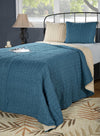 Rizzy BT1412 Gracie Petrol Blue Bedding Main Image