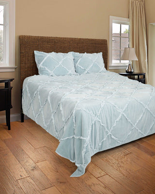 Rizzy BT1414 Posh Blue Bedding main image