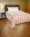 Rizzy BT1450 Streamers Red Bedding main image