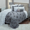 Rizzy BT1654 Enchanted Dark Gray Bedding Lifestyle Image