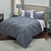 Rizzy BT1713 Carrington Charcoal Gray Bedding Lifestyle Image